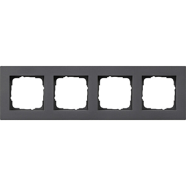 Gira Abdeckrahmen 4fach anth 0214235